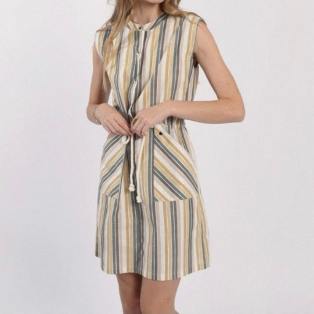 NWT Molly Bracken Striped Dress